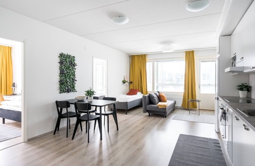Vantaa Apartment | Cozy Hiisi Homes Vantaa Keimolanmäki with Family-Friendly Amenities