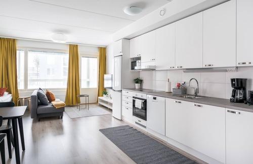 Vantaa Apartment | Cozy Hiisi Homes Vantaa Keimolanmäki with Family-Friendly Amenities