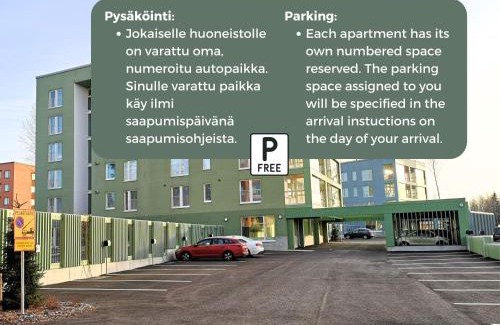 Vantaa Apartment | Pet-Friendly Stay at Hiisi Homes Vantaa Keimolanmäki