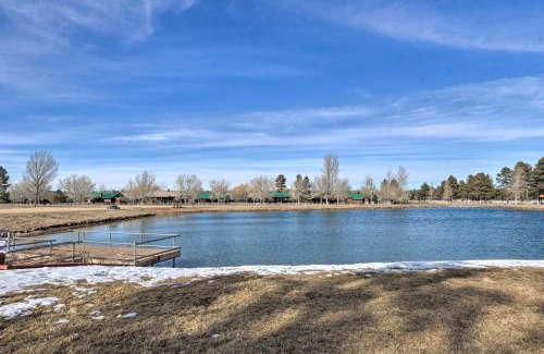 Heber House | Family-Friendly Bison Ranch Cabin with Pond for Adventure