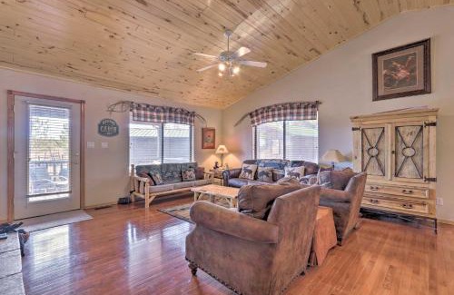 Heber House | Family-Friendly Bison Ranch Cabin with Pond for Adventure