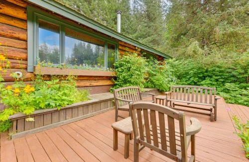 Diamond Ridge House | Hike, Fish and Explore Homer Spit Forested Cabin!