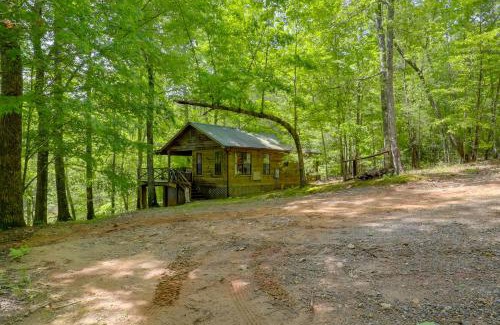 Vein Mountain Apartment | Relaxing Marion Cabin with Hot Tub & Nature Trails Nearby
