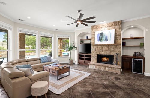Dripping Springs House | Hill Country Haven: Private Pool Retreat with Pet Welcome!
