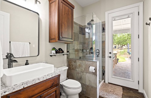 Dripping Springs House | Hill Country Haven: Private Pool Retreat with Pet Welcome!