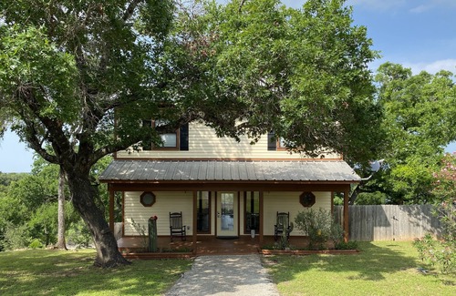 Point Pedernales House | Lakefront Hill Country Retreat with Private Dock & Lake Views