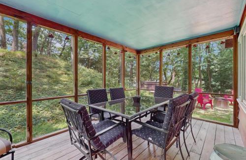 Michiana House | Relaxing Hillside Cottage with Hot Tub & Family-Friendly Vibe
