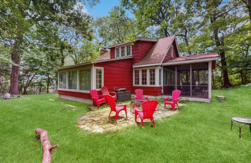 Michiana House | Relaxing Hillside Cottage with Hot Tub & Family-Friendly Vibe