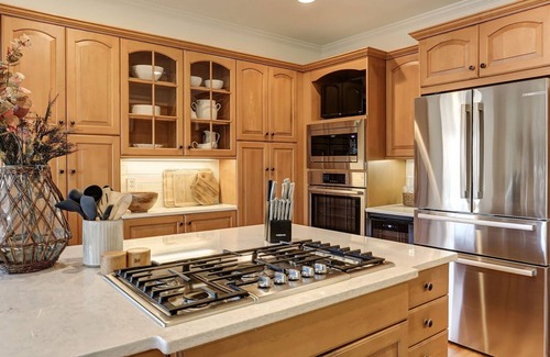Big Canoe House | Hillside Manor: Cozy Hot Tub, Fireplace & Pool Table Retreat