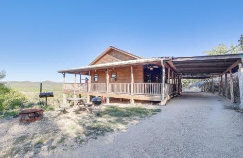Concan House | Scenic Hilltop Cabin with Views of Garner State Park