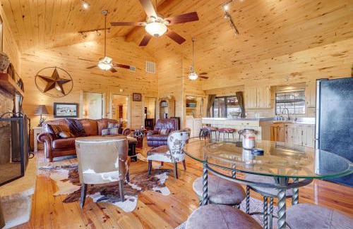 Concan House | Scenic Hilltop Cabin with Views of Garner State Park