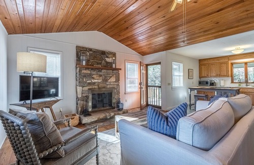 Cashiers Cabin | Hilltop Hideaway: Family-Friendly Cabin with Ocean View