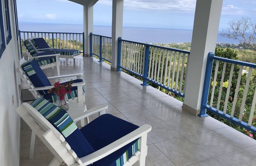 Lucea Apartment | Scenic Hilltop Studio with Ocean Views & Daily Breakfast