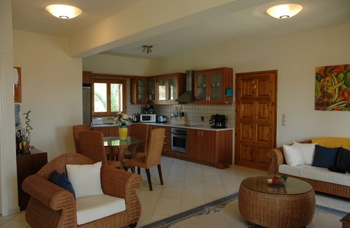 Petrothalassa Villa | Hilltop Villa with Oceanfront Pool and Guest House Retreat