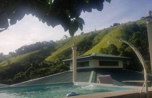 Port of Spain Apartment | Hillview Sanctuary | Birdsong Pool Wellness Sunset