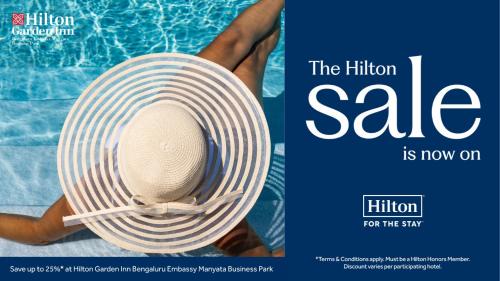 Nagavara Hotel | Stylish Hilton Garden Inn Bengaluru with Pool & Pet-Friendly Stays