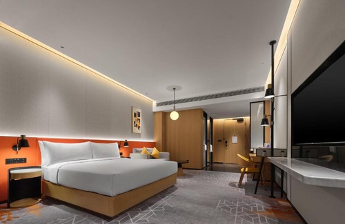 Xiuzhou Qu Hotel | Highly Rated Hilton Garden Inn Jiaxing Xiuzhou with Breakfast