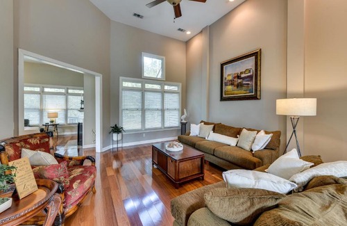 Sea Pines House | Prime Hilton Head Island Resort Home with Fire Pit & Spa