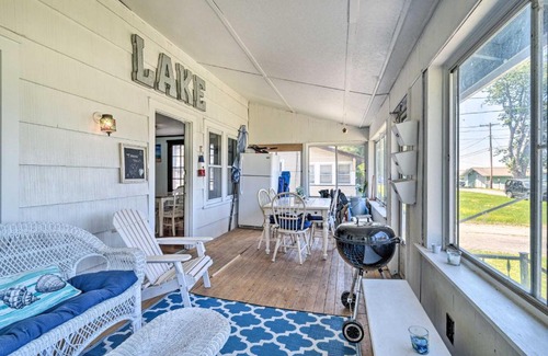 Hilton House | Inviting Hilton Lake Getaway with Unique Over-the-Water Deck