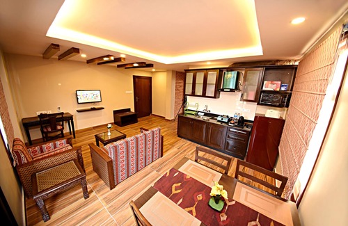 Thamel Apartment | Experience Himalayan Ghar: Newari Themed Retreat with Spa