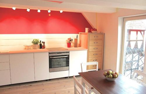 Quedlinburg Apartment | Discover Himmlischer Hof: Historic Gem with Ocean Views