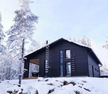 Jamsa House | Pet-Friendly Villa Aurinkorinne Himos with Hot Tub & High Rating