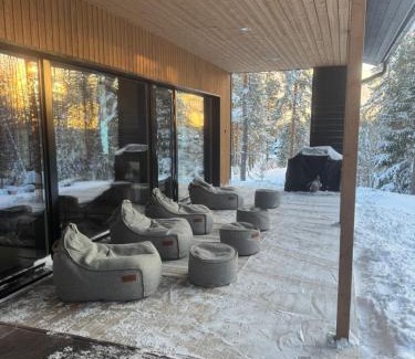 Jamsa House | Pet-Friendly Villa Aurinkorinne Himos with Hot Tub & High Rating