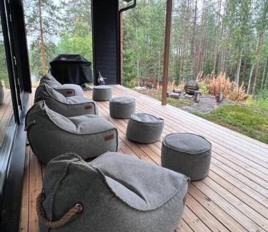 Jamsa House | Pet-Friendly Villa Aurinkorinne Himos with Hot Tub & High Rating