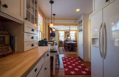 Mystic House | Historic Captain Burrows Home: Oceanfront Retreat Awaits