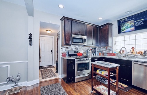 Hermosa House | Historic Private Bungalow with Pool Near Logan Square!