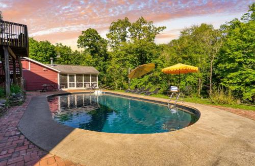 Clinton Corners House | Historic Barn Retreat w Pool Pond Views Longview Pond Lodge by AvantStay