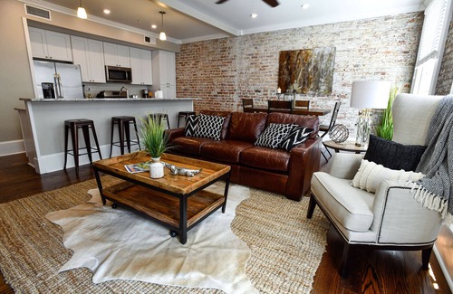 Central Business District Condo | Guest Rated 10/10: Historical Building Condo II Getaway