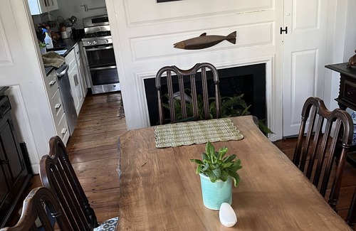 College Hill House | Historic Fox Point Cottage with Terrace, Gardens & Ocean View