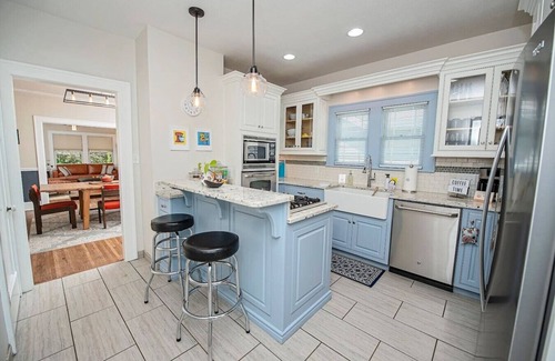 Rountree Apartment | Pet-Friendly Escape at The Cherry St House Near MSU