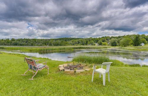 White Mills House | Historic Honesdale Cabin with Pet-Friendly Charm