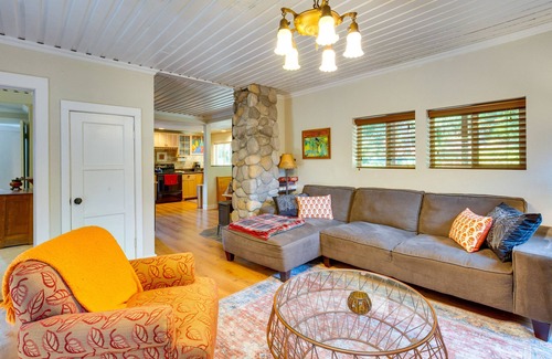 Mapleton Cottage | Historic Mapleton Cottage with River Views & Hot Tub Access