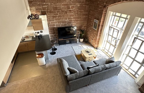 Carlisle Apartment | Historic Mill Central: Sky Glass, Nespresso & Fast Wi-Fi