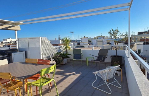 Olhao House | Olhão Historic Heart with Panoramic Sea View & Terrace