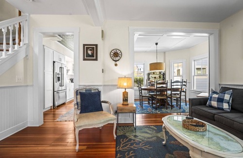 Mystic House | Ocean View Mystic Getaway: Walk to Seaport, 10/10 Rated