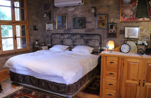 Ayvalik House | Historic Stone House with Scenic Views and Beautiful Garden