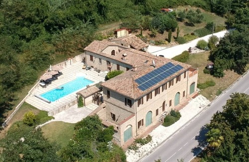 Cupramontana House | Historic Winery Retreat with Pool and Ocean Views