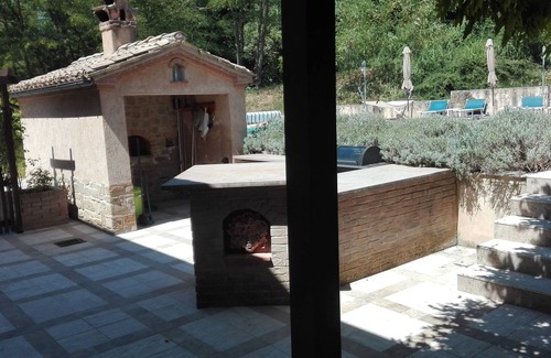 Cupramontana House | Historic Winery Retreat with Pool and Ocean Views