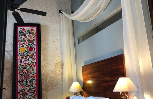 Campeche Villa | Historic Green House in Campeche with Pool & Pet Friendly