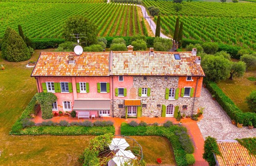 San Benedetto di Lugana Villa | Historic Villa Overlooking Lake Garda with Private Pool