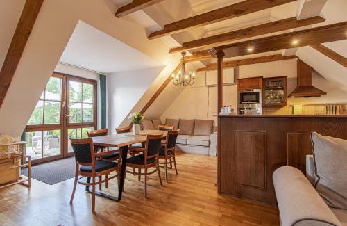 Trebon Apartment | Historic House by the Spa: 4-Star Guest Rated Retreat