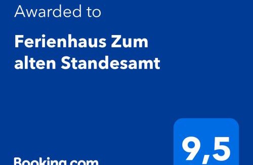 Hildesheim District Apartment | Oceanfront Retreat: Ferienhaus Zum alten Standesamt 9.3/10