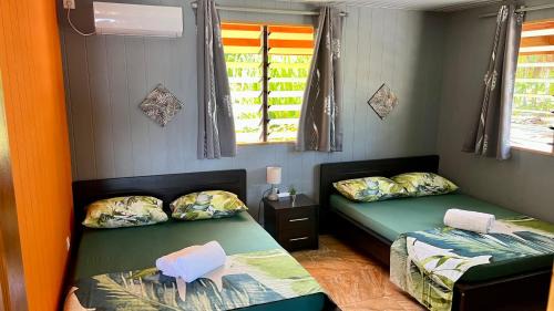 Tuherahera House | Serene Hiti Tikehau: Oceanfront Bungalow with Private Beach