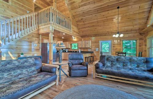 Unaka House | Serene Hiwassee Hideaway Cabin with Mountain Views