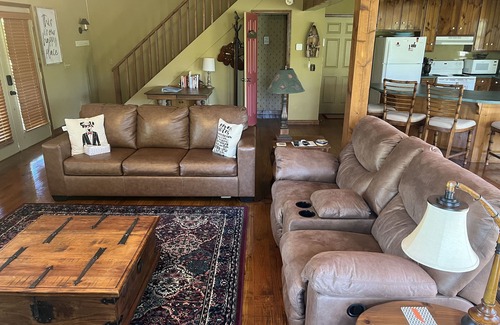 Benton House | Exceptional Hiwassee Riverfront Retreat with Dock and Porches