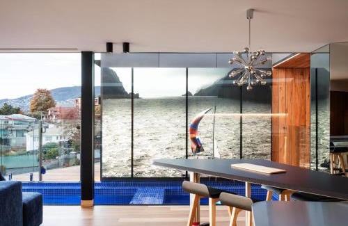 Battery Point Apartment | Waterfront Penthouse in Hobart with Private Heated Pool
